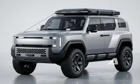 SUV Hyundai là đối thủ mới của Land Cruiser lộ bản thương mại: Dáng ‘chiến’ hơn cả Defender, cửa mở ngược kiểu Rolls-Royce