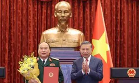 Phó Tổng Tham mưu trưởng QĐND Việt Nam Lê Quang Đạo được thăng quân hàm Thượng tướng