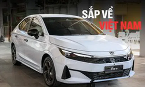 Xem trước Honda City RS 2026 sắp mở bán tại Việt Nam