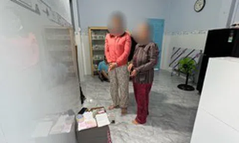Bắt người phụ nữ ghi lô đề và con dâu SN 1999