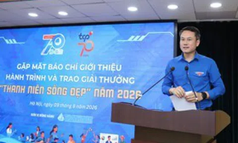 Khởi động Hành trình và Giải thưởng “Thanh niên sống đẹp” năm 2026
