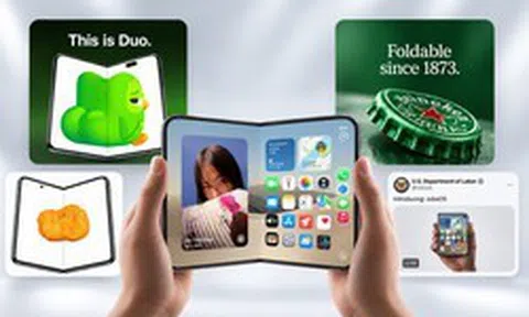 iPhone Duo vừa ra mắt, cả cõi mạng đã “gập” theo