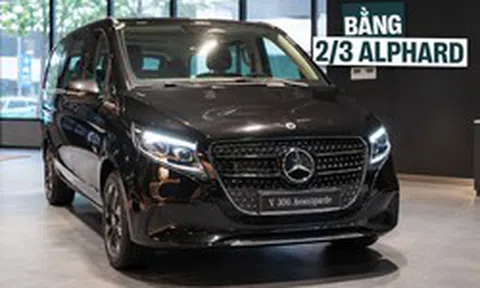 Mercedes-Benz V-Class giảm giá kỷ lục 600 triệu tại Việt Nam: Thực tế còn gần 2,8 tỷ đồng, bằng 2 chiếc Carnival hybrid