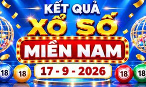 XSMN 17/9 - Kết quả XSMN hôm nay 17/9/2026 - Xổ số miền Nam ngày 17 tháng 9