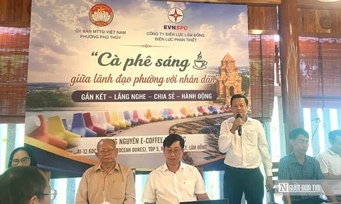 "Cà phê sáng cùng nhân dân": Ngành điện Lâm Đồng lắng nghe từ cơ sở