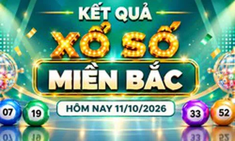 XSMB 11/10 - Kết quả xổ số miền Bắc hôm nay 11/10/2026