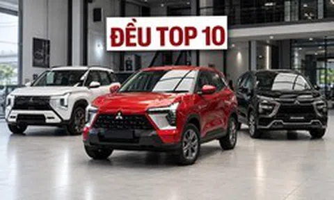 Mitsubishi góp 3/10 mẫu xe xăng dầu bán chạy nhất 3 quý đầu 2026: Xpander bán hơn 1.100 xe/tháng, Destinator giúp kéo doanh số tăng gần 30%
