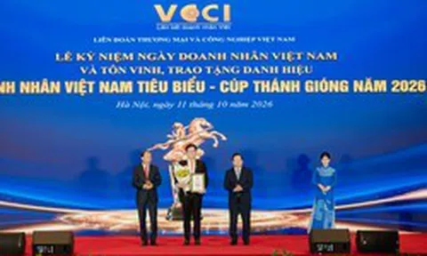 Chủ tịch TTC Energy Đặng Huỳnh Anh Tuấn được vinh danh Cúp Thánh Gióng 2026