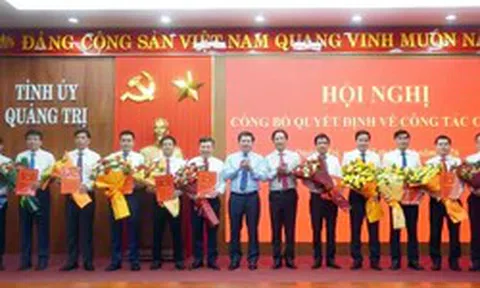 Quảng Trị điều động nhiều chủ tịch xã và phó giám đốc sở