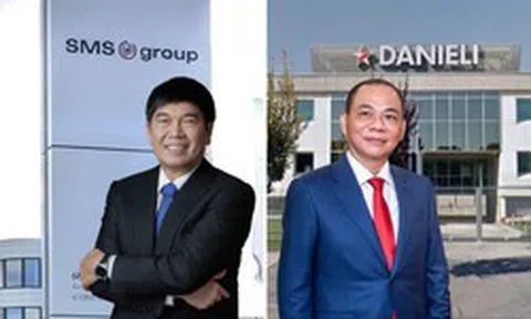 So găng 2 'chiến thần' châu Âu được tỷ phú Phạm Nhật Vượng và Trần Đình Long chọn bắt tay làm thép ray đường sắt
