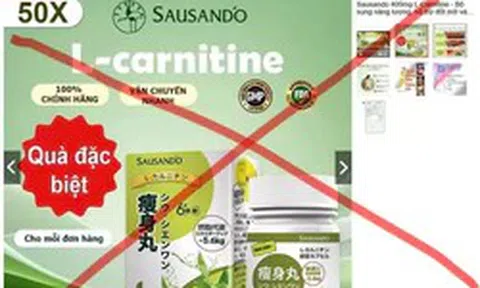 Cục An toàn thực phẩm yêu cầu Shopee gỡ sản phẩm giảm cân Sausando Slimming capsule