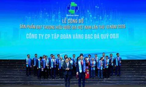 DOJI được vinh danh thương hiệu quốc gia Việt Nam 16 năm liên tiếp