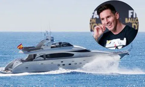 Du thuyền của Messi