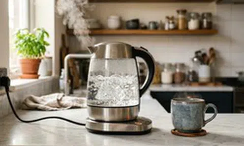 Vì sao người Mỹ hiếm khi dùng ấm siêu tốc mà vẫn đun nước trên bếp?