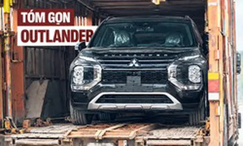 Mitsubishi Outlander 2026 lộ diện trên đường vận chuyển tại Việt Nam: Dễ sớm ra mắt, cạnh tranh CR-V bằng cấu hình 7 chỗ, động cơ hybrid nhẹ