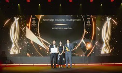 Đại đô thị Waterpoint được vinh danh Best Mega Township Development tại PropertyGuru Awards 2026