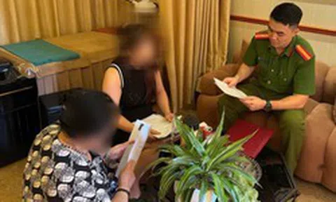 Công an kiểm tra đột xuất nhiều cơ sở kinh doanh dịch vụ massage
