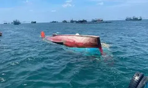 Chìm tàu gần vịnh Mũi Né