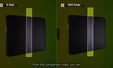 Gập 10.000 lần, iPhone Duo để lại "dấu tích" gì? Sự thật đằng sau bài kiểm tra khắc nghiệt nhất