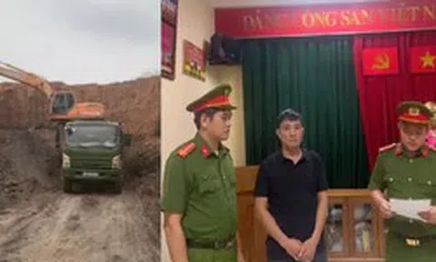 Phú Thọ: Khởi tố một giám đốc doanh nghiệp vi phạm về khai thác đất san lấp