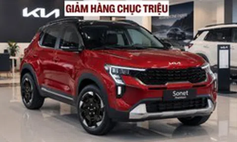Kia Sonet xả kho giảm giá hàng chục triệu tại đại lý, bản cao nhất cũng chỉ nhỉnh hơn 500 triệu đồng