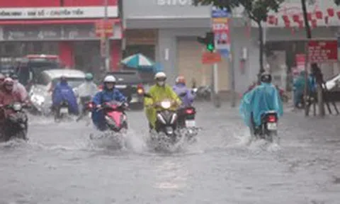 Bốn tỉnh, thành đón mưa lớn đỉnh điểm