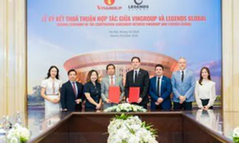 Vingroup và Legends Global công bố quan hệ chiến lược về SVĐ VinFast-Trống Đồng
