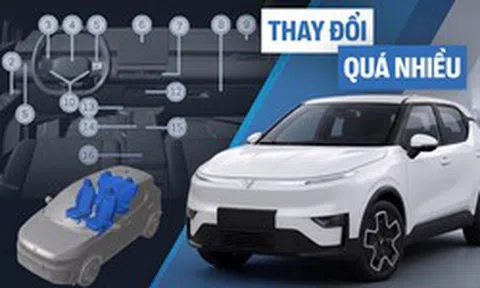 VinFast VF 5 mới lộ thông tin chi tiết từ ngoài vào trong: 2 phiên bản, mâm lớn nhất 17 inch, ghế lái chỉnh 6 hướng, có cửa gió hàng ghế sau