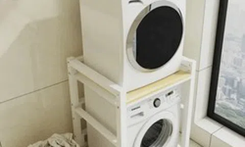 Tại sao nhiều gia đình thích đặt máy giặt và máy sấy chồng lên nhau? Hóa ra có nhiều lý do hơn bạn nghĩ