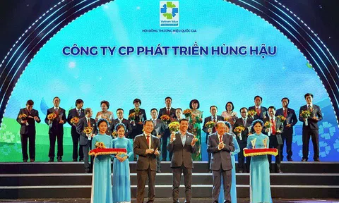 Hùng Hậu tiếp tục vinh dự đạt chứng nhận Thương hiệu quốc gia