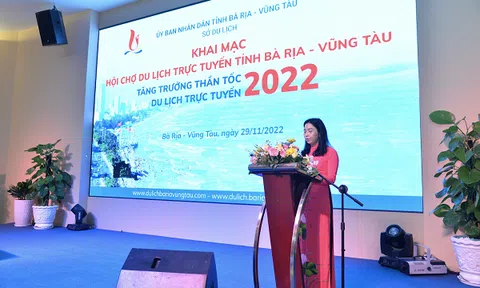 Khai mạc Hội chợ Du lịch trực tuyến Bà Rịa – Vũng Tàu 2022