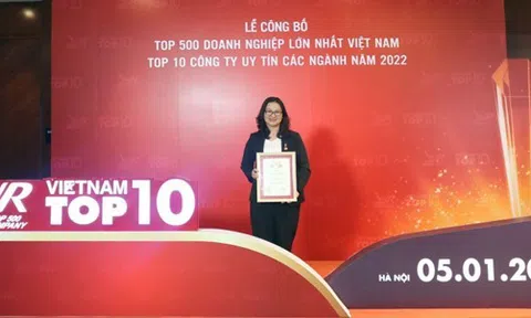 Đề cử mới của VitaDairy trên bảng xếp hạng các doanh nghiệp lớn nhất Việt Nam