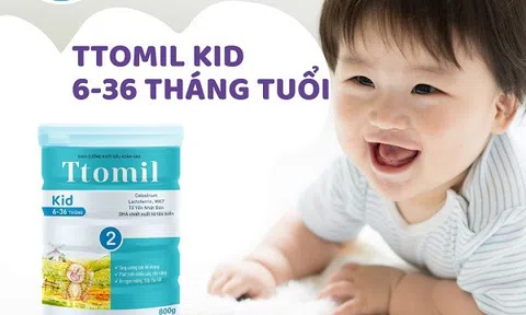Sản phẩm sữa dinh dưỡng Ttomil: mang đến nguồn dinh dưỡng tốt nhất và an toàn nhất cho con yêu