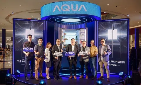 AQUA lần đầu ra mắt tủ lạnh ViewFresh với 4 dấu ấn tại thị trường Việt Nam