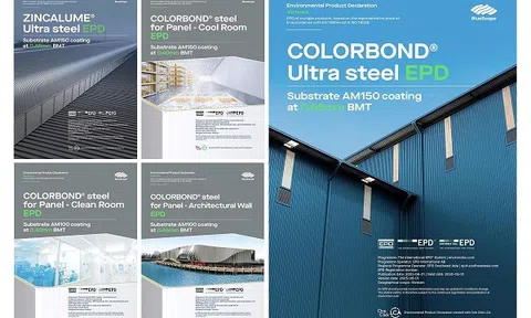 NS BlueScope Việt Nam công bố Tuyên bố Sản phẩm Môi trường (EPD), tiếp tục khẳng định cam kết phát triển bền vững và vai trò là đối tác tin cậy trong lĩnh vực công trình xanh