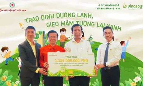 Sữa đậu nành học đường” – Hành trình 10 năm bền bỉ trao dinh dưỡng lành, gieo mầm tương lai xanh