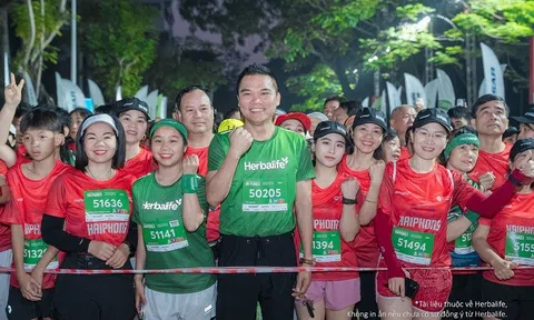 Herbalife Việt Nam tiếp tục tài trợ giải Marathon VnExpress Hải Phòng nhằm khuyến khích lối sống năng động lành mạnh