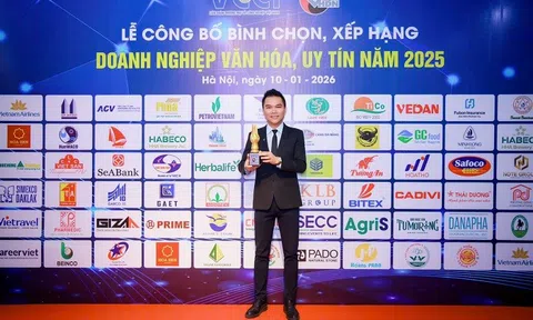 Herbalife Việt Nam được vinh danh là “Doanh Nghiệp Văn Hóa, Uy Tín” năm 2025 bởi Liên đoàn Thương mại và Công nghiệp Việt Nam