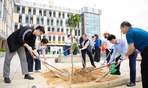 BIDV MetLife đồng hành cùng Arbor Day, trồng 650 cây xanh tại Đại học Quốc gia Hà Nội