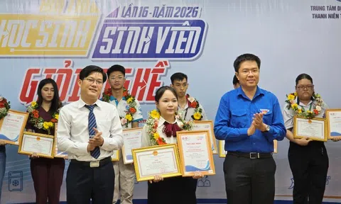 Tổng kết trao giải Hội thi “Học sinh, sinh viên giỏi nghề” Thành phố Hồ Chí Minh năm 2026