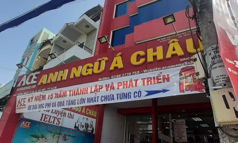 TP.HCM: Nhiều cơ sở của hệ thống Trung tâm Anh ngữ Á Châu hoạt động không phép