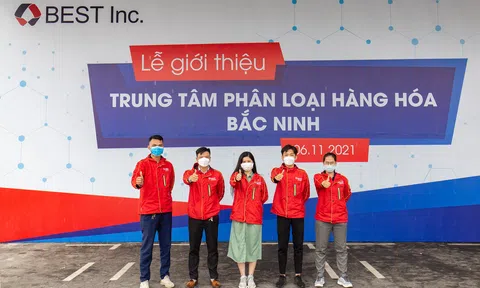 BEST Express chỉ mất 0.5 giây để phân loại 1 bưu kiện