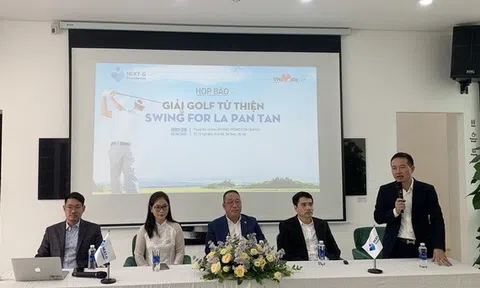 Giải Golf gây quỹ từ thiện xây dựng điểm trường tại xã La Pán Tẩn