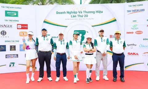 Vinh danh 21 golfers xuất sắc tại Giải golf Doanh nghiệp và Thương hiệu Việt Nam Lần thứ 20 và ra mắt thương hiệu F Golf Thành Công 