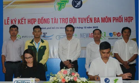 TP.HCM: Đội tuyển 3 môn phối hợp nhận tài trợ lớn