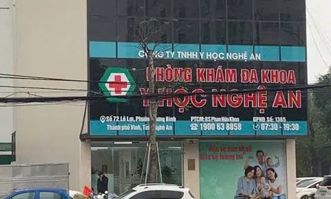 Phòng khám Đa khoa Y học Nghệ An bị "tố" làm tiền bệnh nhân ngay trong phòng mổ