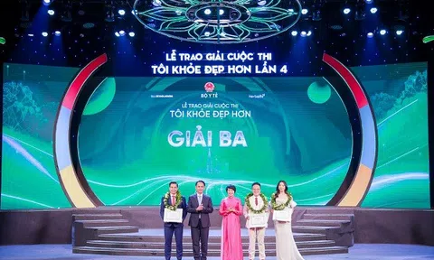 Herbalife Việt Nam đồng hành cùng Báo Sức khỏe và Đời sống tổ chức Lễ Trao Giải Cuộc Thi “Tôi Khỏe Đẹp Hơn 2025” vinh danh 12 ứng viên xuất sắc nhất từ hơn 4.000 bài dự thi