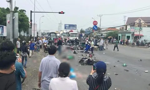 Tài xế container gây tai nạn ở Long An dương tính với heroin