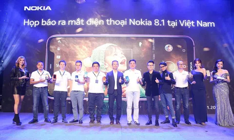 Nokia 8.1 chính thức ra mắt tại thị trường Việt Nam