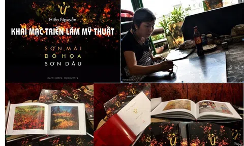 Triển lãm cá nhân và ra mắt sách nghệ thuật “Ủ”
